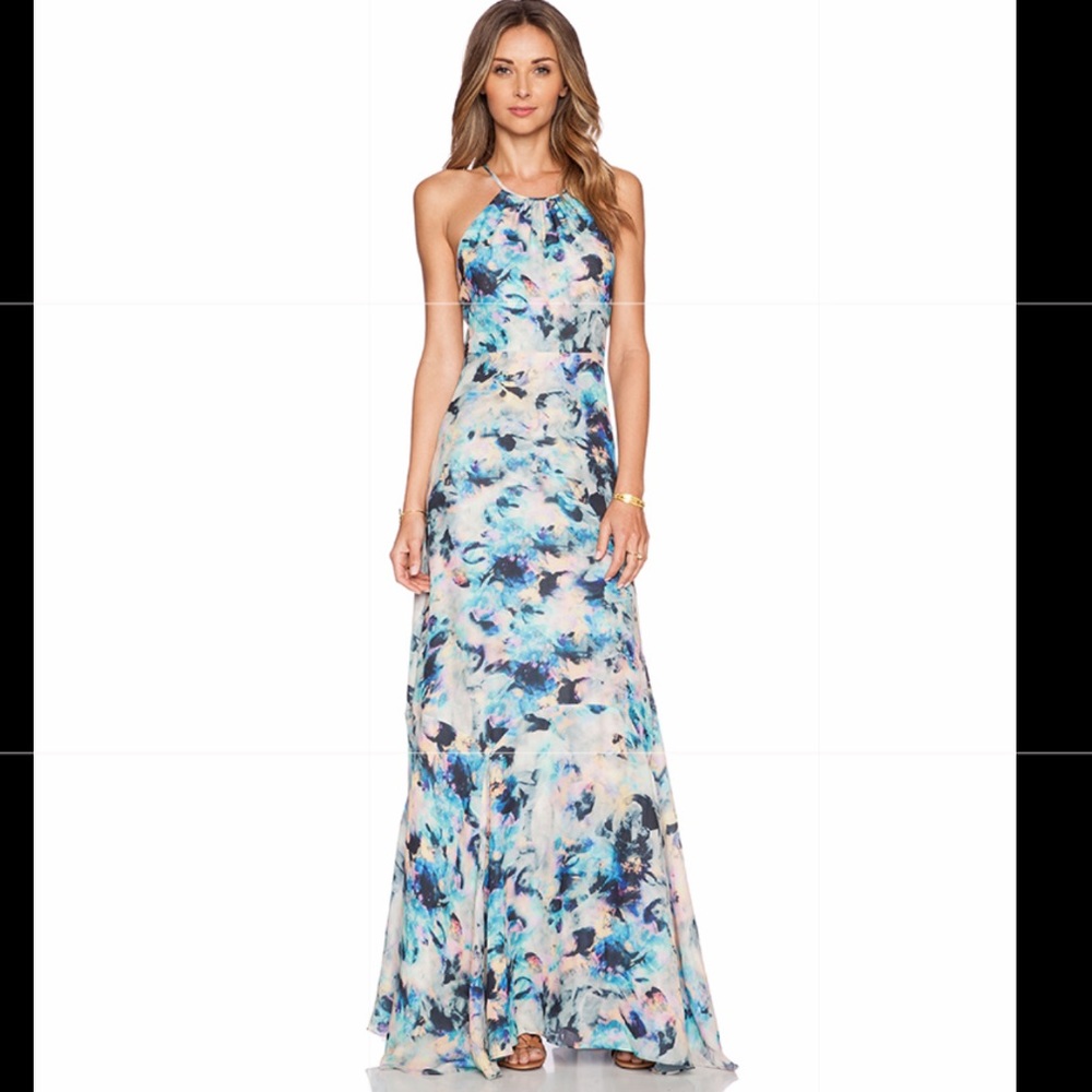 Parker GRADY MAXI DRESS IN FLOREALE